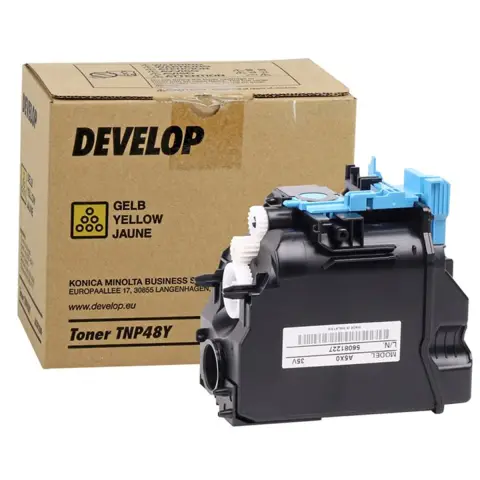 Toner Develop TNP48Y / A5X02D0 Yellow do drukarek (Oryginalny) [10k]